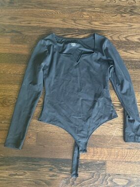 Amazon black long sleeve body suit